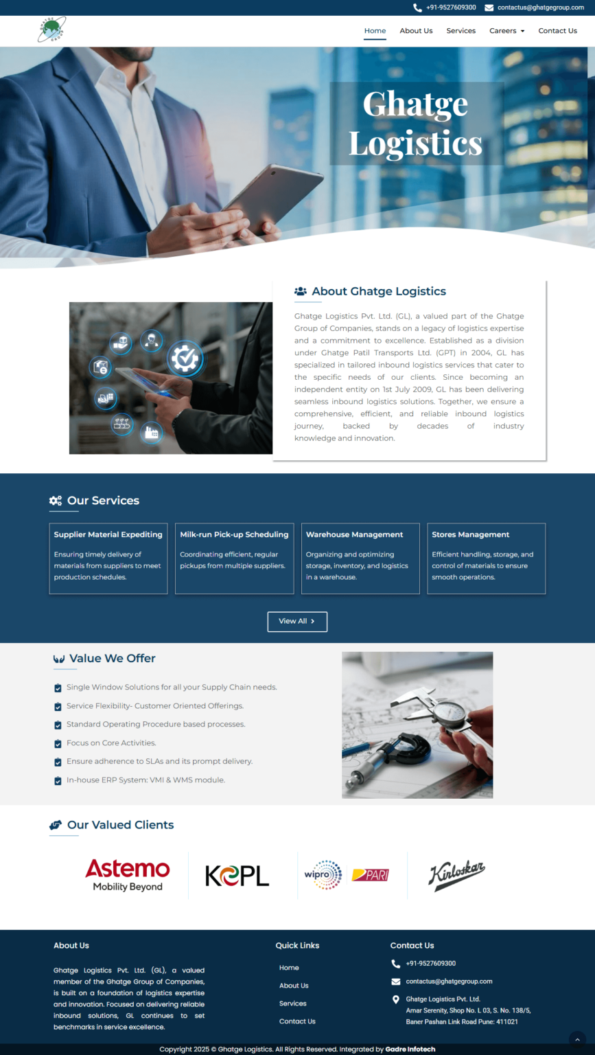 ghatge logistics